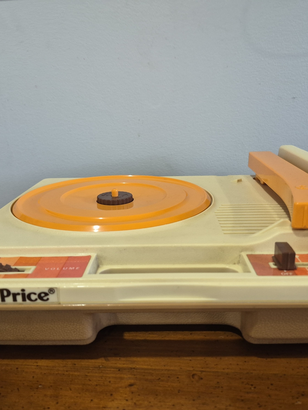 vintage 1970s Fisher-Price WORKING Record PLAYER - Picture 7 of 11